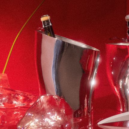 Sterling Silver Champagne bucket - Elliott Barnes