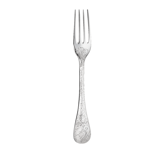 christofle dinner fork jardin d'eden  silver plated 2