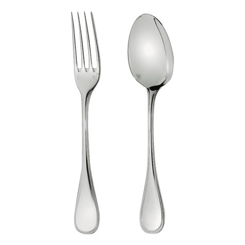 Silver baby flatware deals