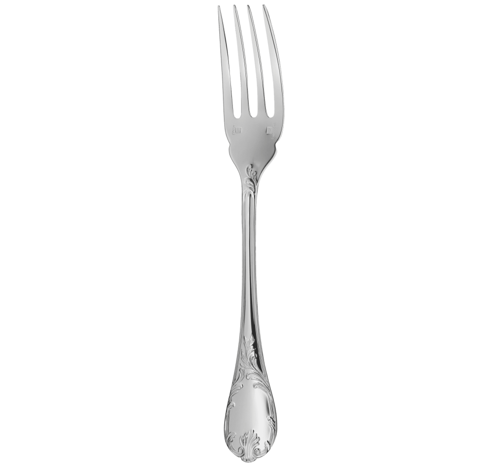 Marly by Christofle Silverplate Fish Fork 7" New 