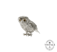 christofle big owl, silverware - vintage 1