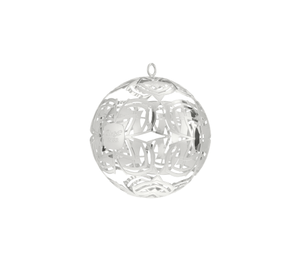 christofle silver-plated christmas ornament 2022 edition 1