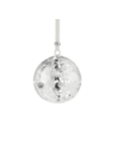 Silver-Plated Christmas Ornament 2025 Edition