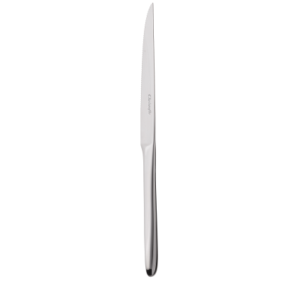 christofle stainless steel steak knife with serrated blade 2