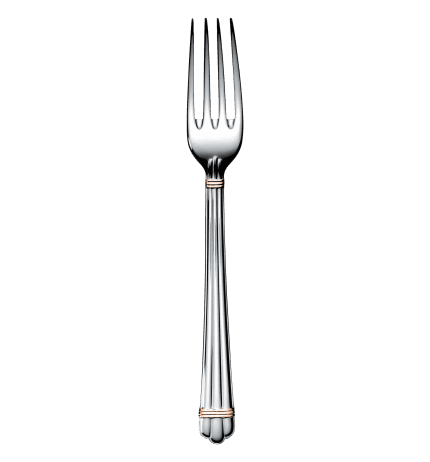 christofle silver plated standard dinner fork aria 2