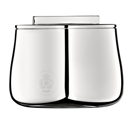 christofle sugar bowl silver time  silver plated 2