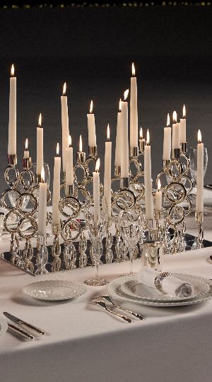 Silver-plated Candelabra Vertigo