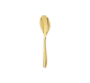 christofle stainless steel coffee spoon - gold colour 3