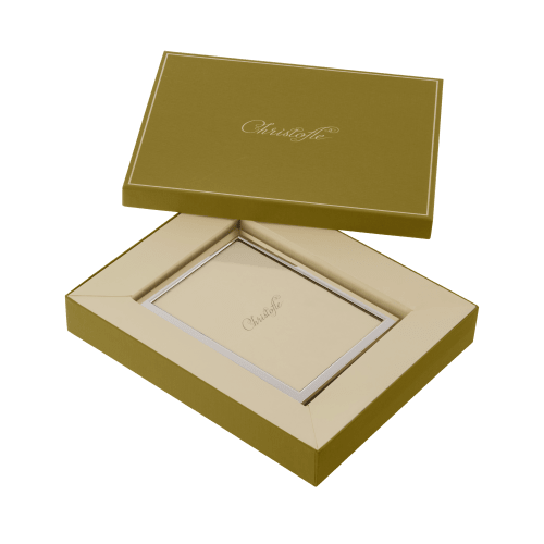 Silvered Picture Frame - for 13 x 18 cm photos ユニ