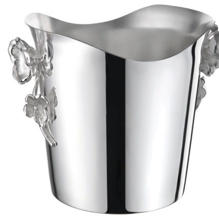 christofle champagne bucket anemone  silver plated 1