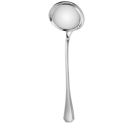 christofle silver-plated soup ladle 1