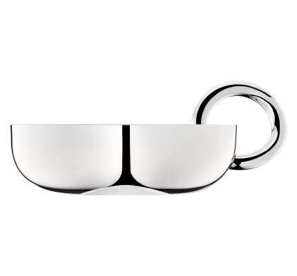 christofle bowl 12cm vertigo  silver plated 1