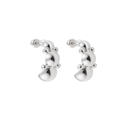 christofle earrings perles sterling silver 1
