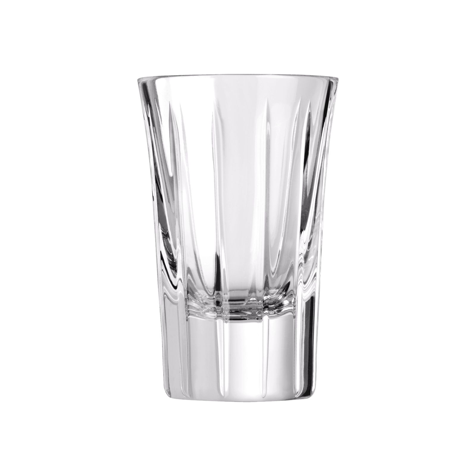 Crystal vodka glasses Set of 4 Iriana Christofle