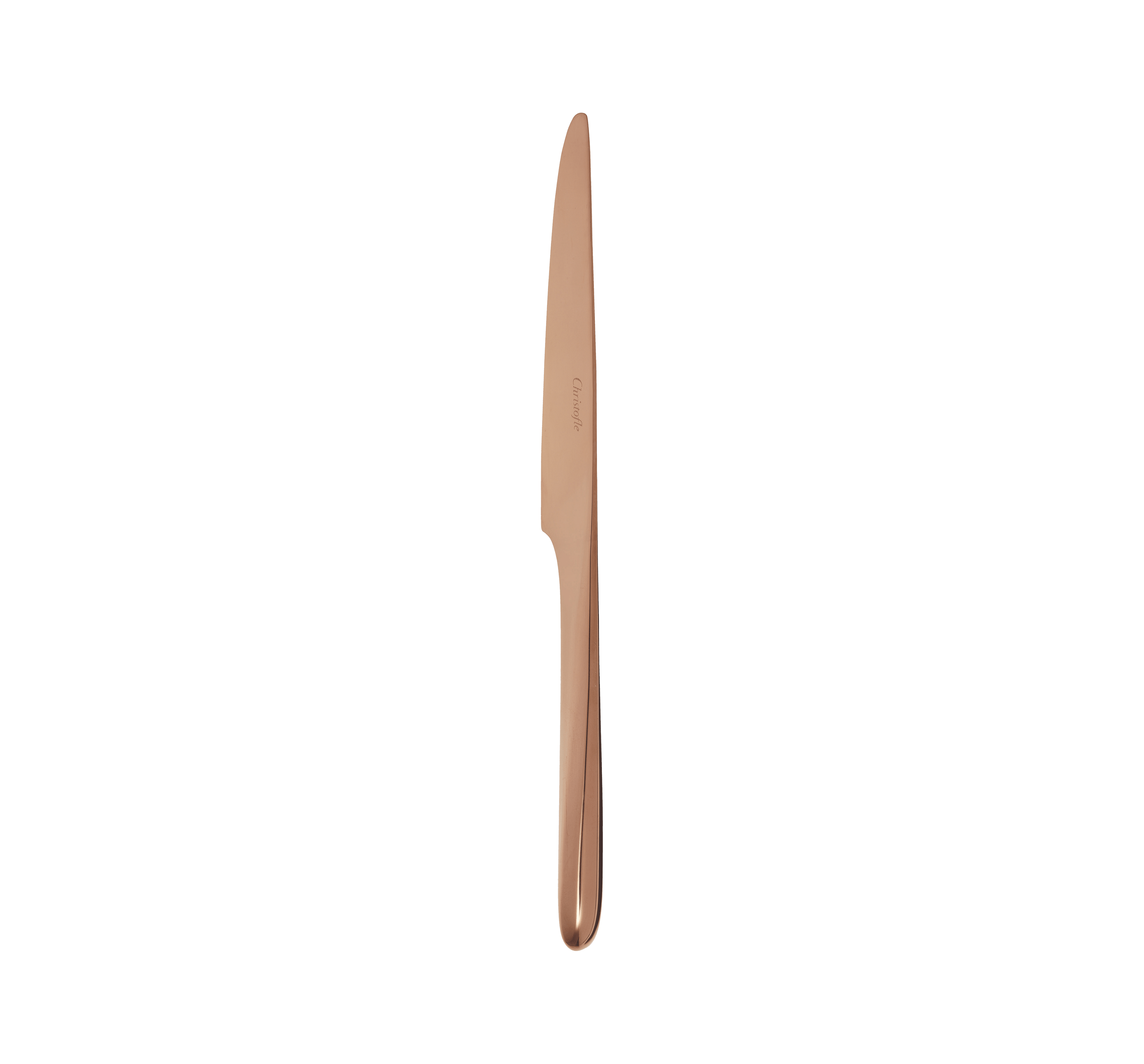 christofle copper stainless steel dessert knife  4