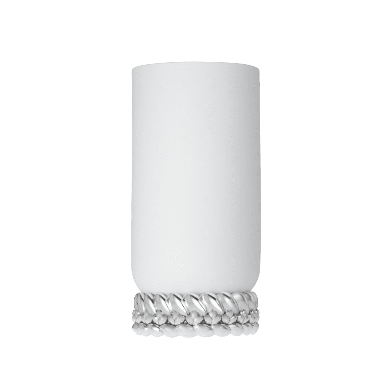Christofle Large Porcelain Vase Babylone