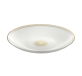 christofle porcelain open vegetable dish gold finish 1