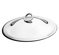 christofle silver-plated round cover 4