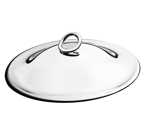 christofle silver-plated round cover 4