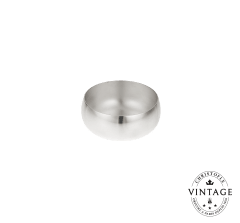 Vintage Silvered Sugar Bowl Globe - 1