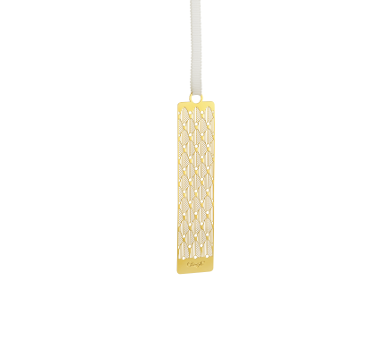 Gilded Metal Palmette Bookmark