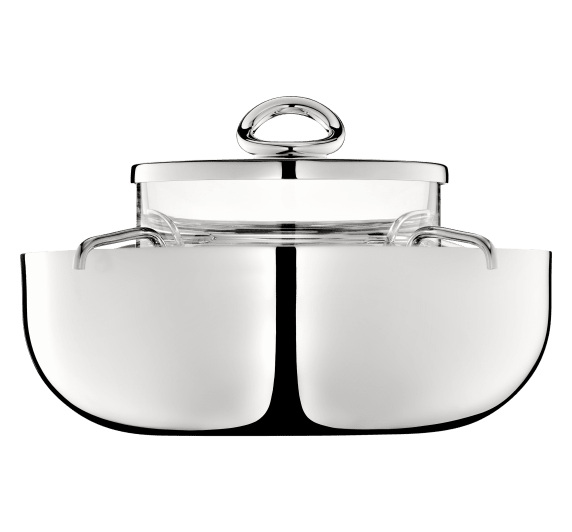 christofle caviar set l vertigo  silver plated 1