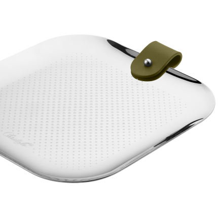 Stainless Steel Trinket Tray Imperial Green - 16x16cm