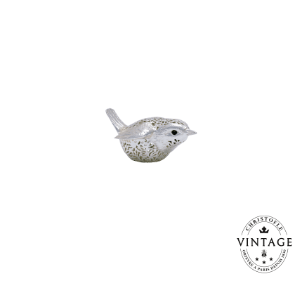 christofle troglodyte argenté - vintage 1