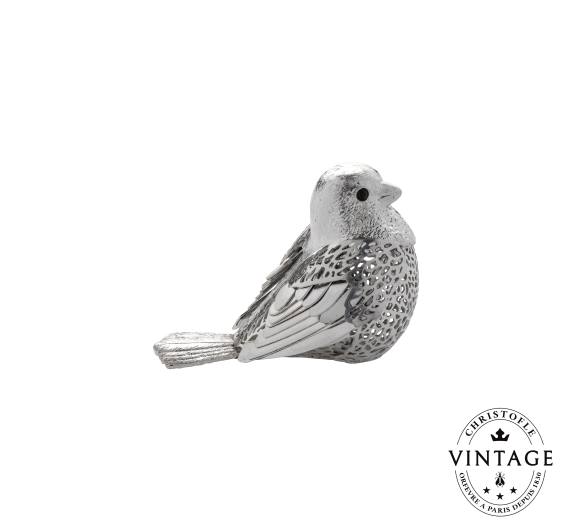 christofle sparrow, silverware - vintage 1