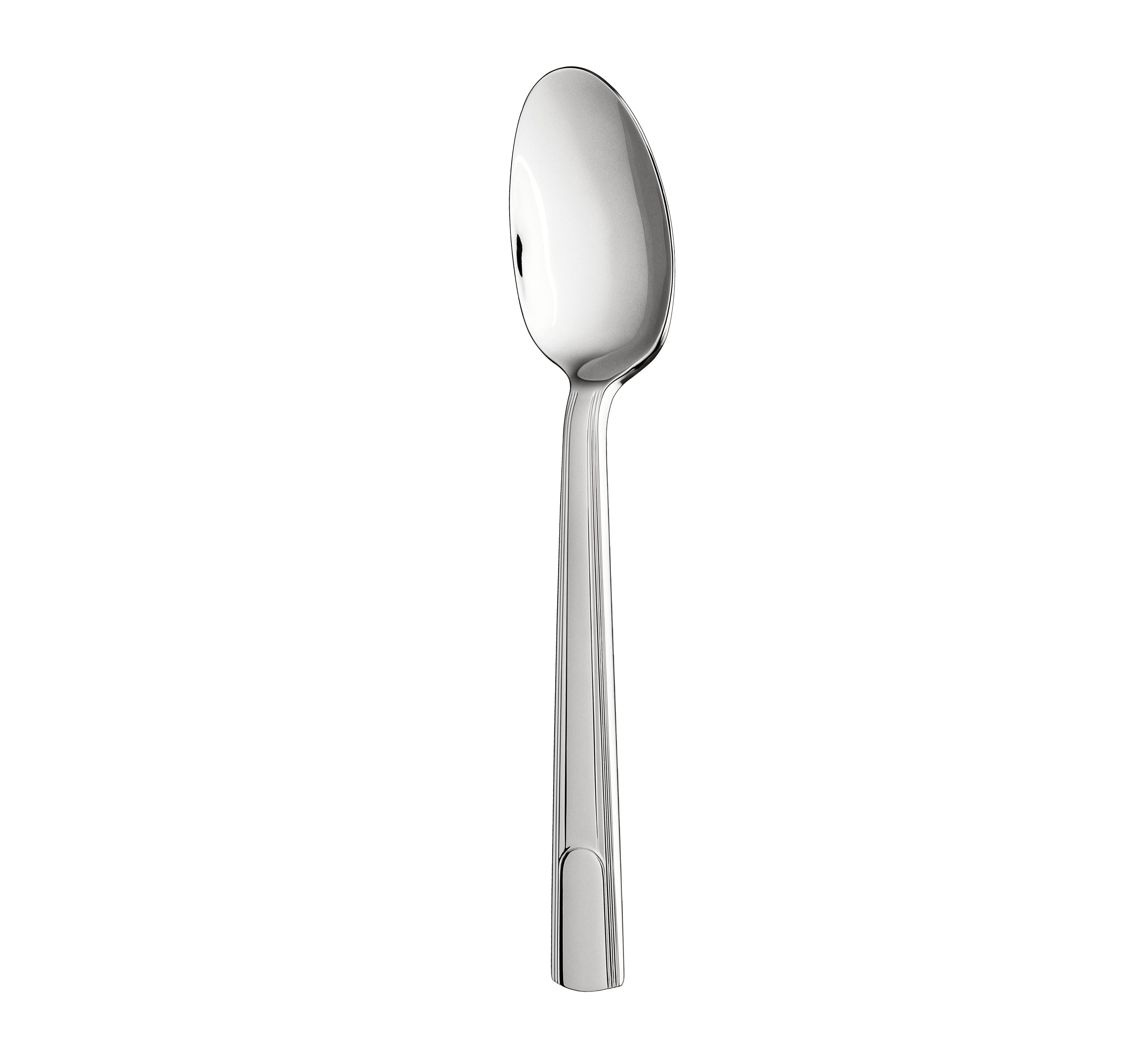 christofle serving spoon hudson  stainless steel 3