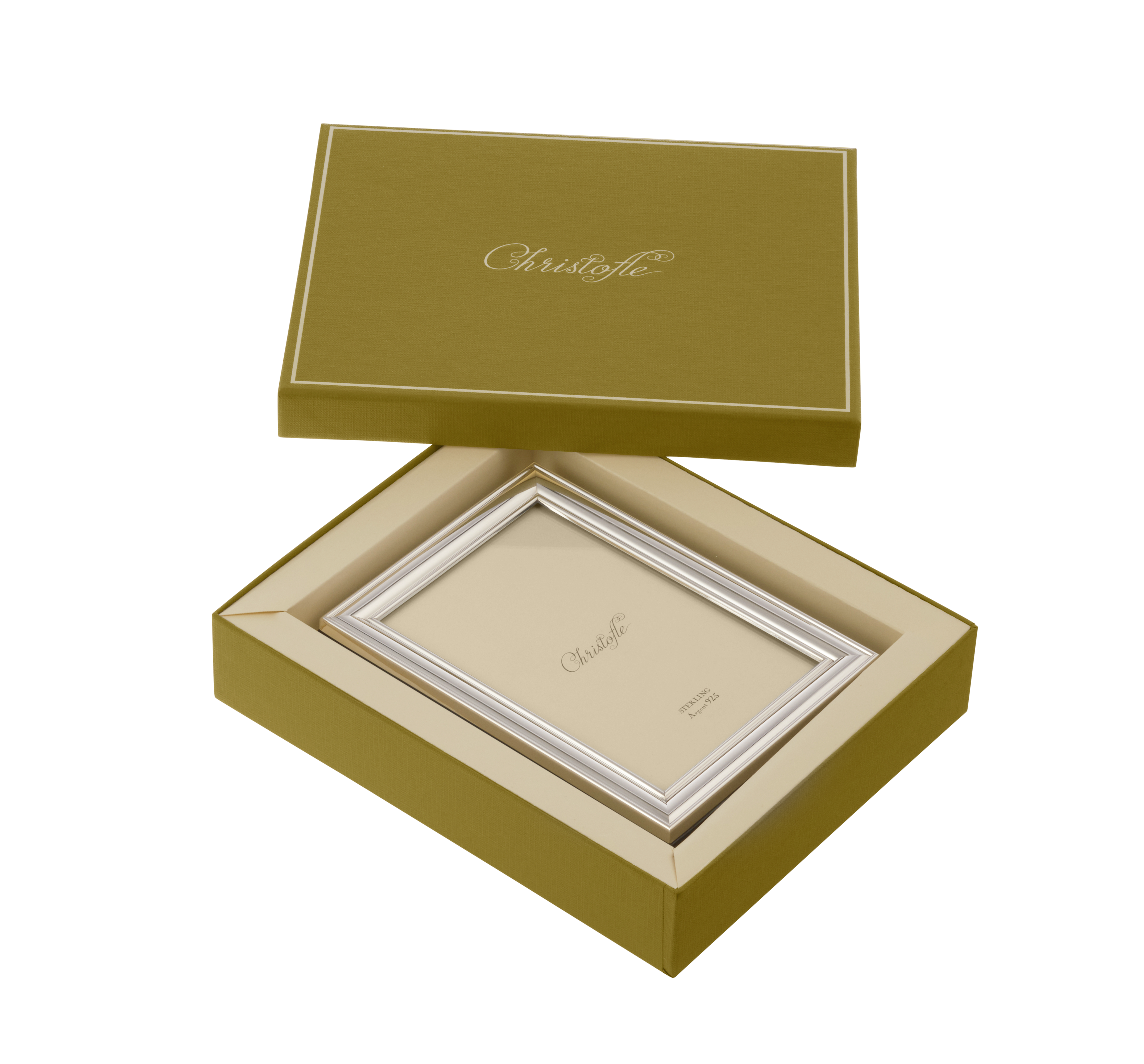 christofle sterling silver picture frame - for 13 x 18 cm photos 4