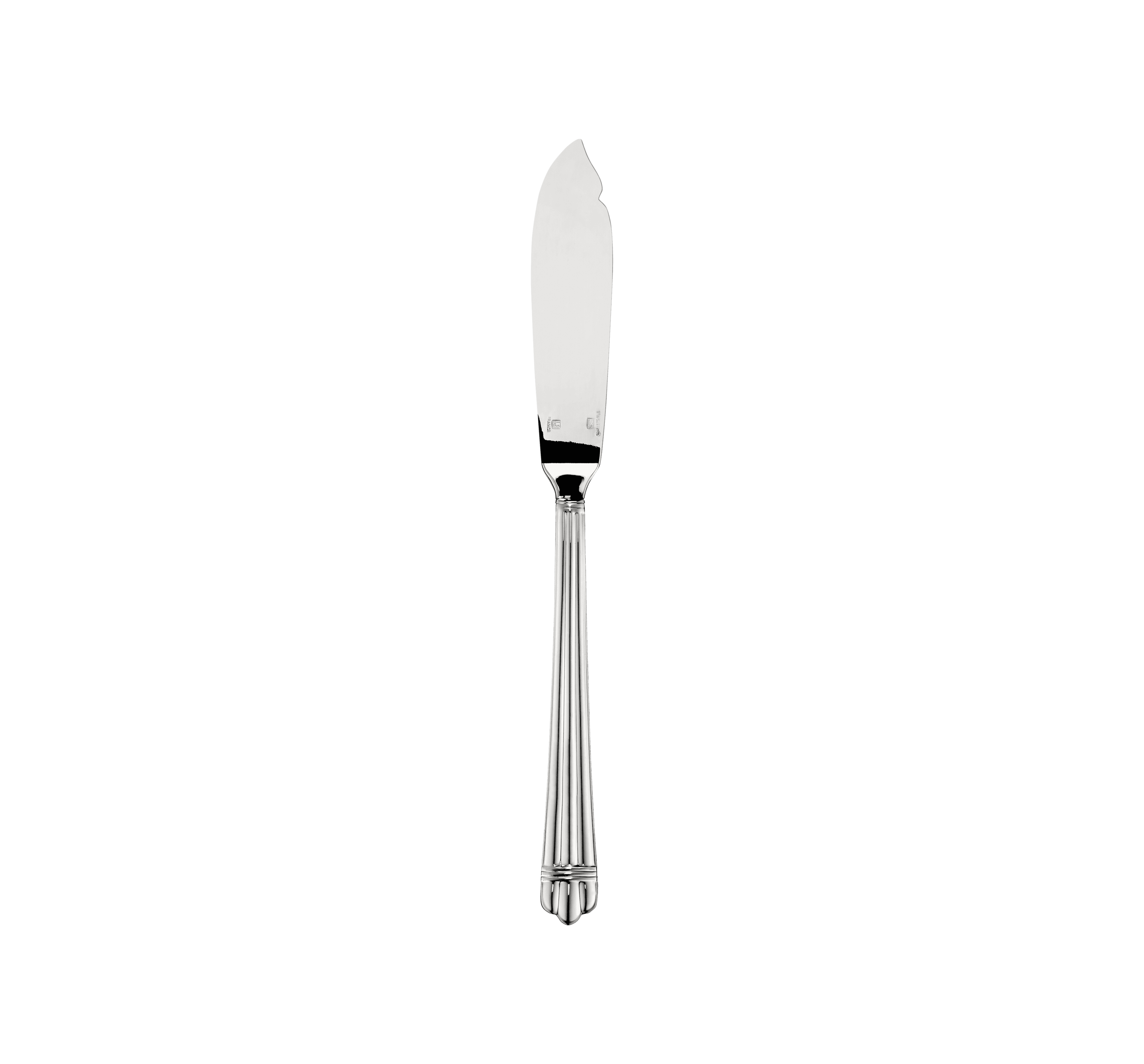 christofle couteau à poisson en métal argenté 1