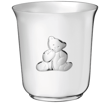 christofle baby cup charlie bear  silver plated 1