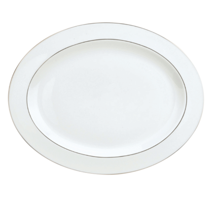 christofle oval platter albi  porcelain 1