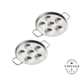 Set of 2 snails dish