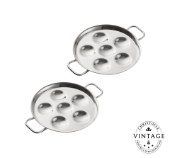 Set of 2 snails dish