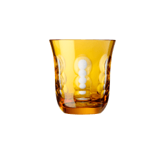 christofle red crystal water glass 1