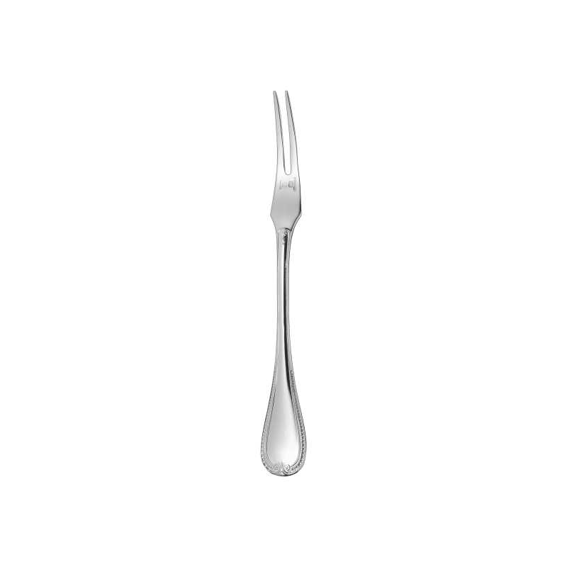 10 Fourchettes à Cocktails En Acier Inoxydable Argenté - Longueur 13,7 Cm - Pour Fruits, Canapés, Cupcakes - Design Trèfle