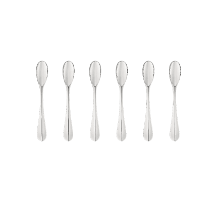 christofle espresso spoons, set of 6 origine  stainless steel 2