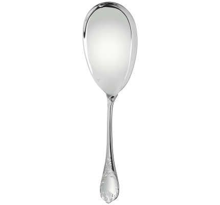 christofle rice and potato spoon marly  silver plated 1
