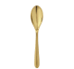 christofle stainless steel soup spoon - gold colour 2