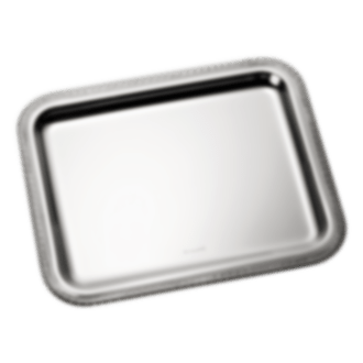 christofle Tray 20x16 cm Malmaison  Silver plated