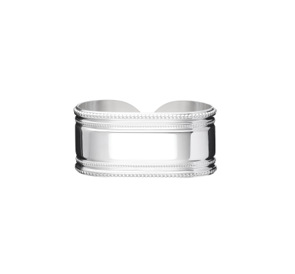 christofle silver-plated opened napkin ring 1