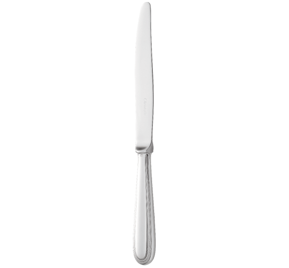 christofle dinner knife perles  silver plated 1