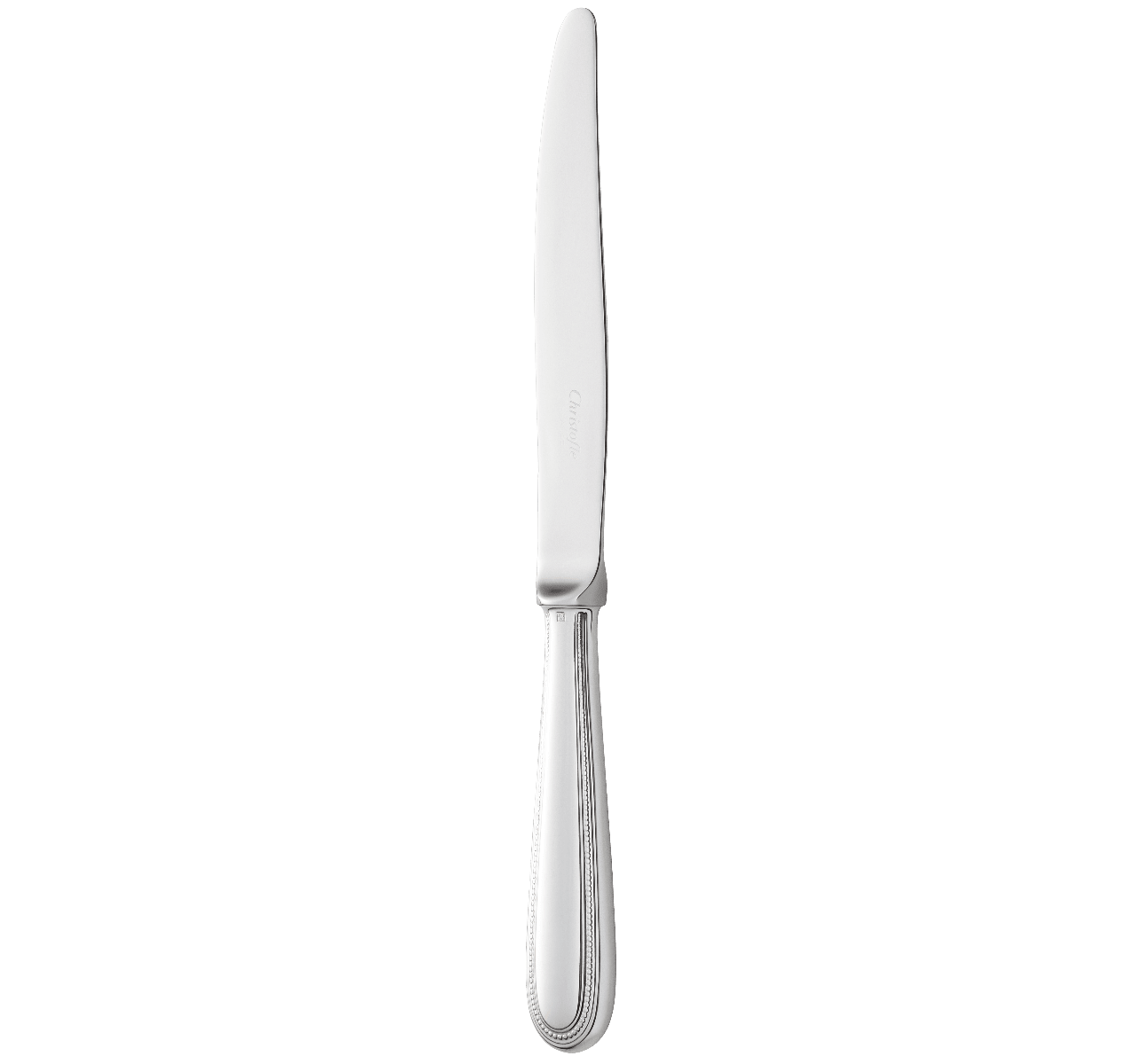 christofle couteau de table en métal argenté 1