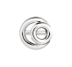 christofle sterling silver double ring with loop 1