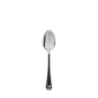 Silver-Plated Dessert Spoon - Talisman Black
