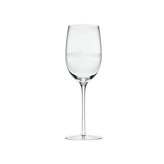 Lead-Free Crystal Stemmed Water Glasses Perles