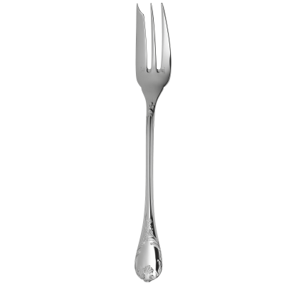 christofle serving fork marly  silver plated 0