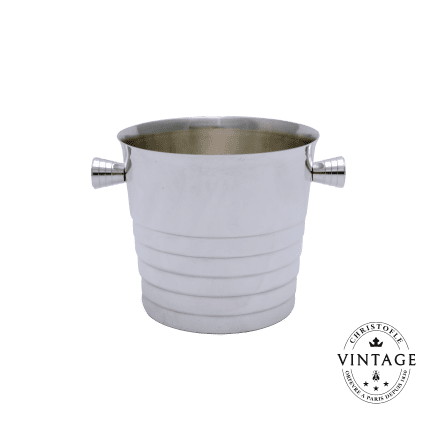 christofle vintage silvered ice bucket 1